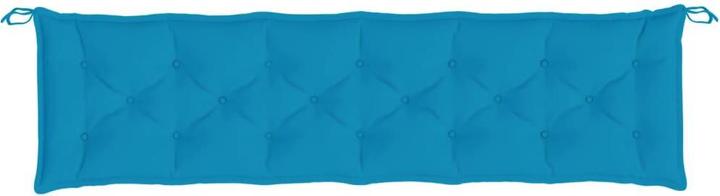 Actual product image VidaXL Garden bench cushions 2 pcs. O x ford fabric (200 x 50 x 7 cm)