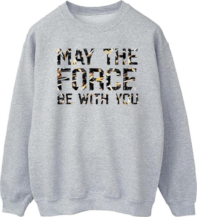 Immagine prodotto Star Wars May The Force Infill Felpa Uomo (4XL)