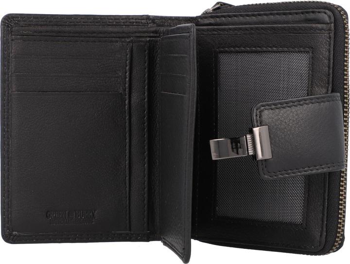 Immagine prodotto Greenburry Portafoglio in pelle spugnosa 9,5 cm