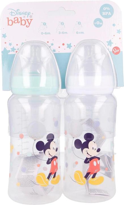 Image du produit Stor Lot de 2 biberons de 360 ml - Mickey Mouse (360 ml)