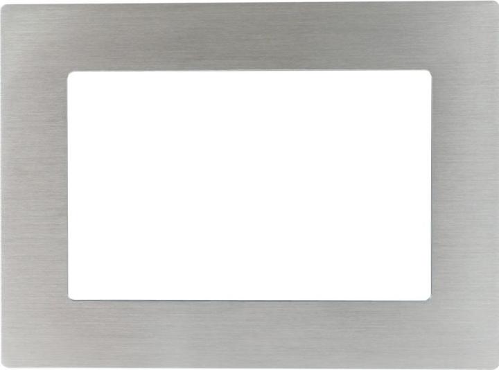 Image du produit Allnet touch display tablet 10 zoll zbh cache pour cadre de montage argent large (10", Argent)