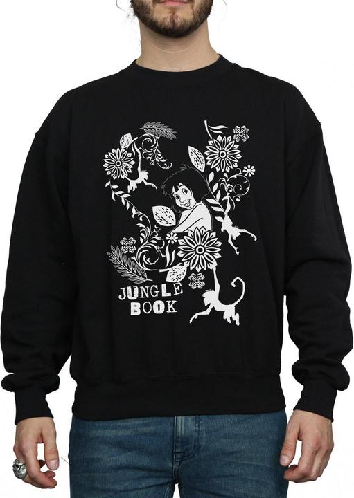 Disney The Jugle Book Mowgli Tale Sweatshirt (L)