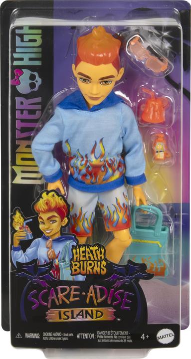 Productafbeelding Monster High Schrik eiland Heath Burns pop