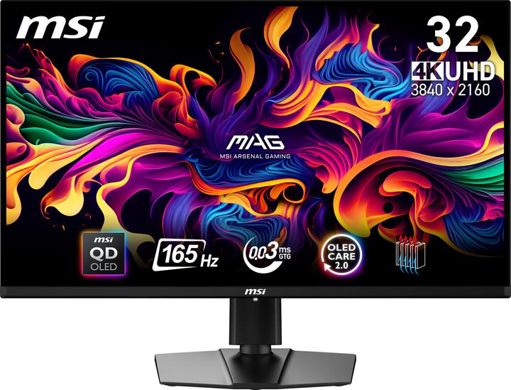 MSI MAG 321UP QD-OLED (3840 x 2160 Pixels, 31.50")