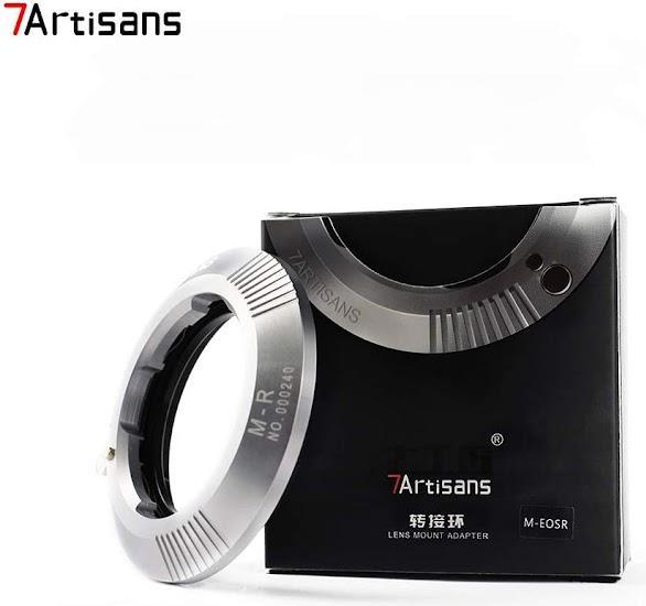 Actual product image 7artisans Leica on EOS-R (Standard, Canon RF)