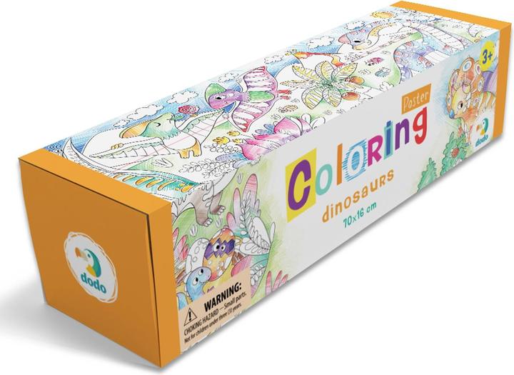 Image du produit Dodo Poster à colorier dinosaures
