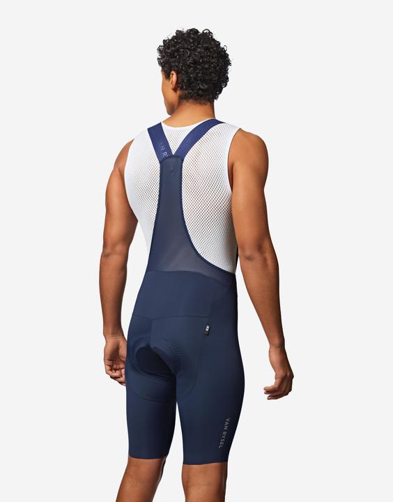 Produktbild Van rysel Rennrad Radhose mit Trägern Sommer kurz Herren RCR 4 blau (XXL)