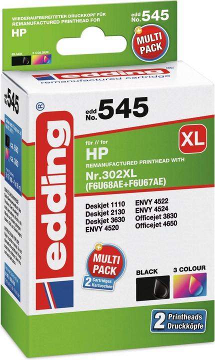 Produktbild Edding EDD-545 Druckerpatrone (e) Kompatibel Hohe (XL-) Ausbeute (BK)