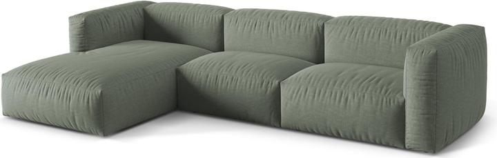 Image du produit Micadoni Canapé D'Angle Gauche Modulaire, "Martina", 3 Places, 332x176x75 Fabriqué en Europe (Canapé d'angle)