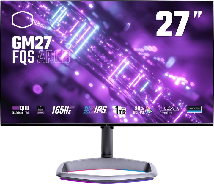 Actual product image Cooler Master TFT Gaming CMI-GM27-FQSA-EU (2560 x 1440 pixels, 27")
