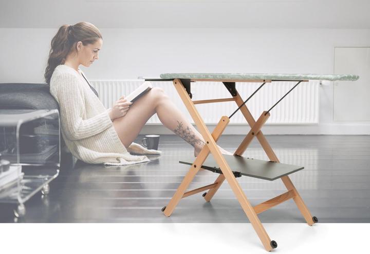 Actual product image Foppapedretti Adjustable Ironing Board Assai Naturale (101 x 49 cm)