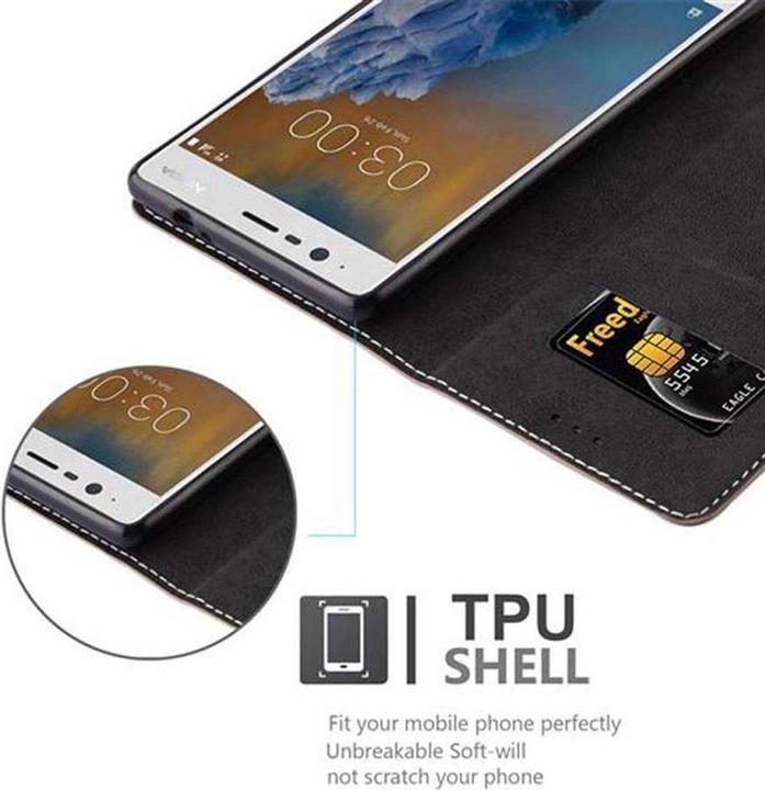 Productafbeelding Cadorabo Boek X Portemonnee Hoesje (OnePlus 3)