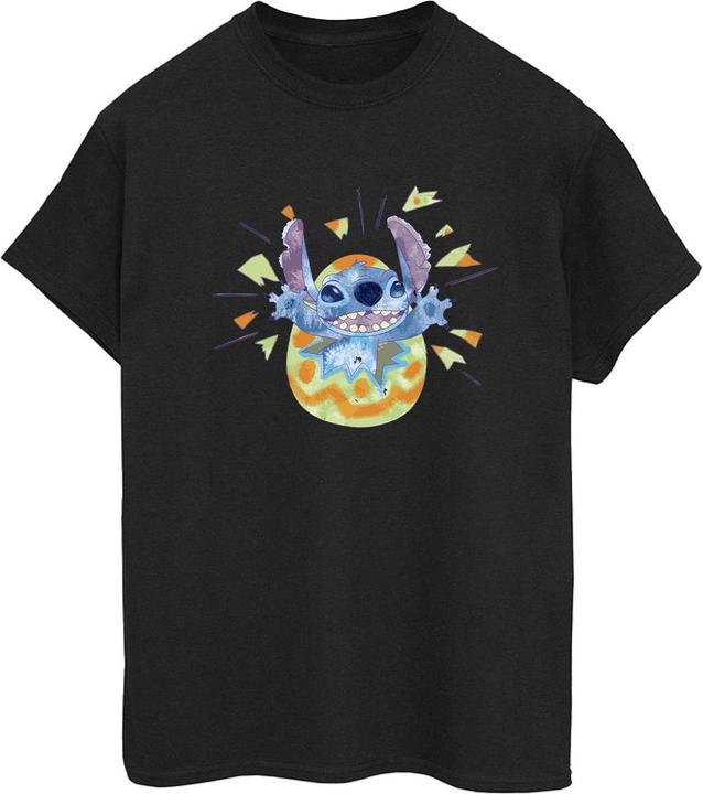 Immagine prodotto Disney Lilo & Stitch Cracking Egg Maglietta Ampia Donna (XL)