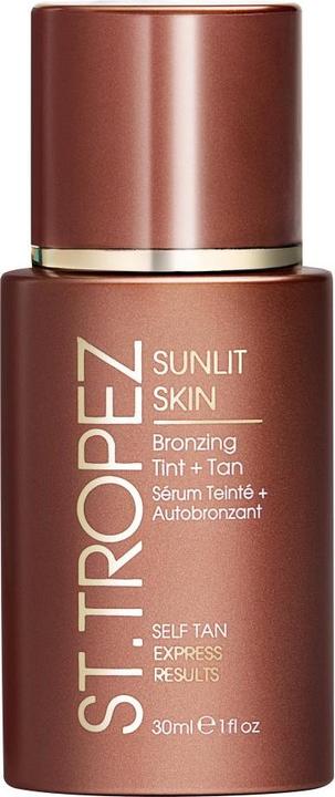 Produktbild St. Tropez - Sunlit Skin Tint + Tan Serum (Selbstbräunungsserum, 30 ml)