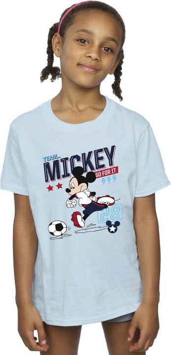 Immagine prodotto Disney Mickey Mouse Team Mickey Football Maglietta Ragazze (116)