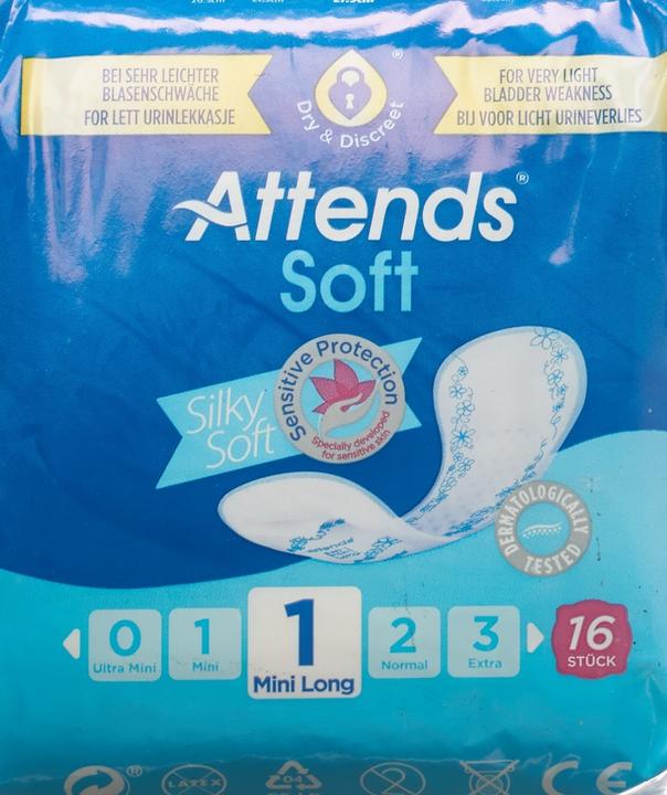 Produktbild Attends Soft 1 Mini Long Einlagen (16 x, Mini)