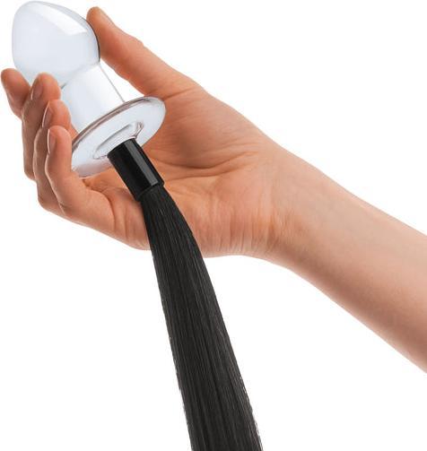 Produktbild Gläs Horse Tail Glass Butt Plug