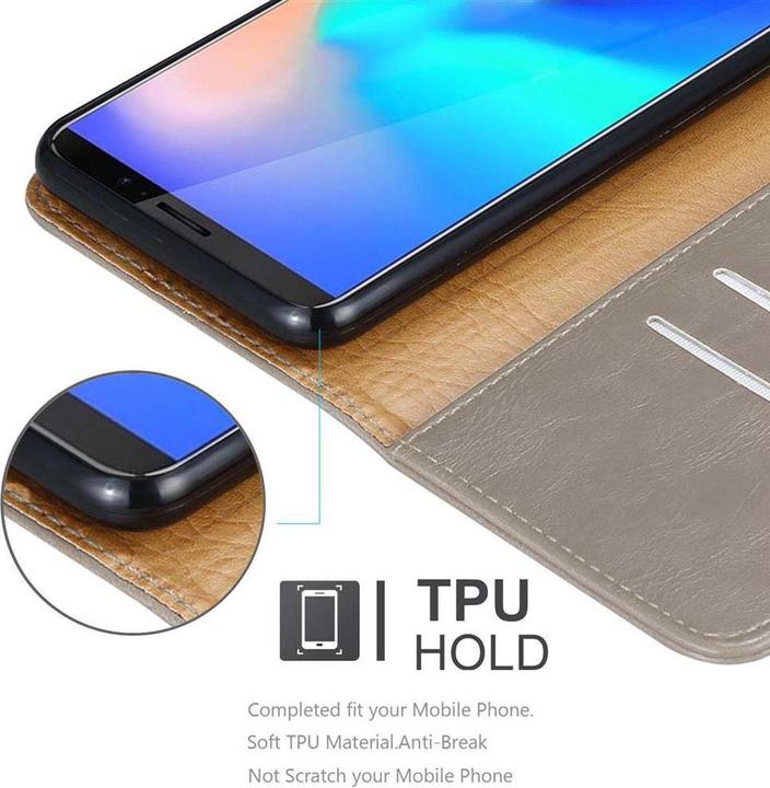 Actual product image Cadorabo Book Luxury Cover (Samsung Galaxy J3 Pro)