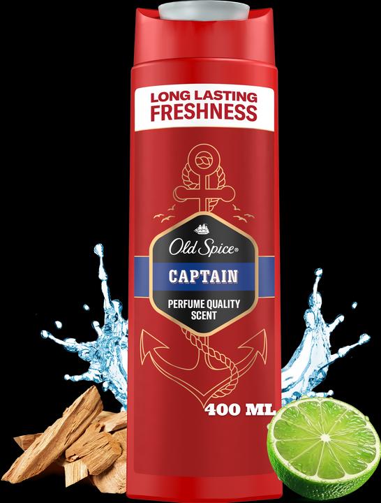 Immagine prodotto Old Spice CAPTAIN 2in1 gel doccia 400 ml (400 ml)