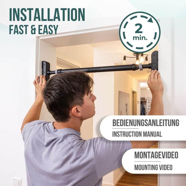 Actual product image Pullup & Dip Pull-up bar for door frame