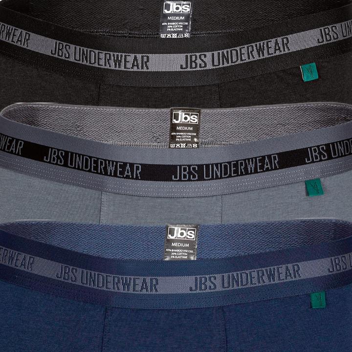 Immagine prodotto JBS 3 confezioni di pantaloncini lunghi e pantaloni in bambù (S, confezione da 3)