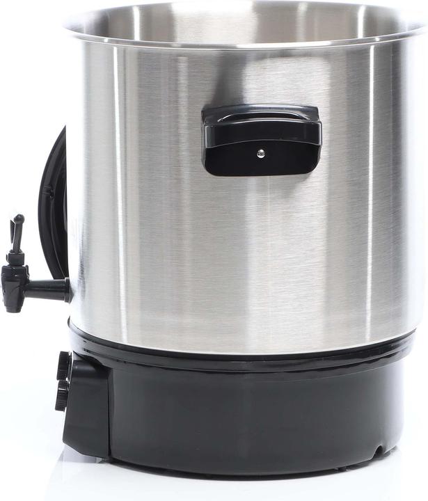 Produktbild Wiltec Edelstahl Einkochautomat 27L 2000W Display Timer Einkochtopf Glühweintopf (27 l)