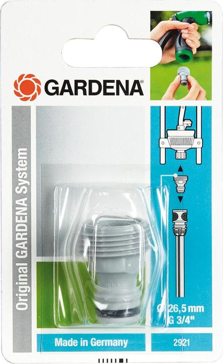 Produktbild Gardena Geräteadapter 2921-20 (Kupplung, Geräteadapter, 26.50 mm)