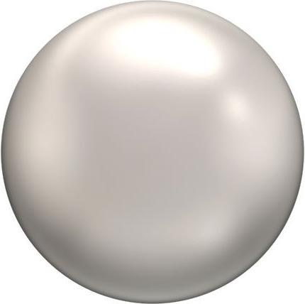Produktbild Studex Sensitive Ohrstecker Perle Silber 6 mm (Edelstahl)