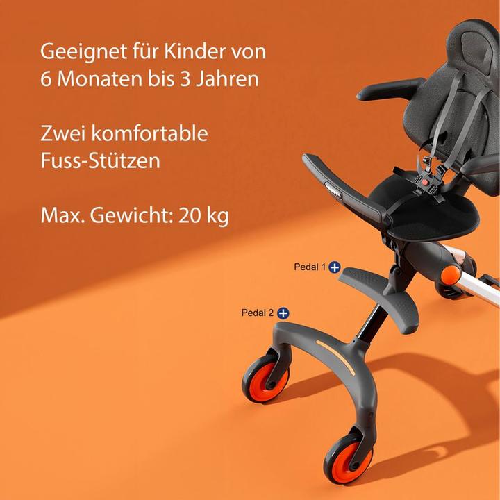 Actual product image Hermex Pushchair