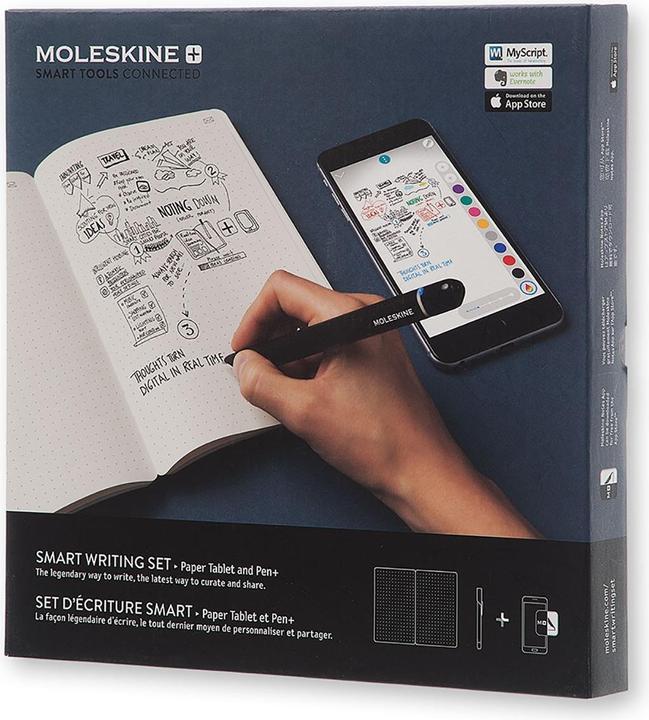 Produktbild Moleskine Smart Writing Set (A5, Gepunktet, Harter Einband)