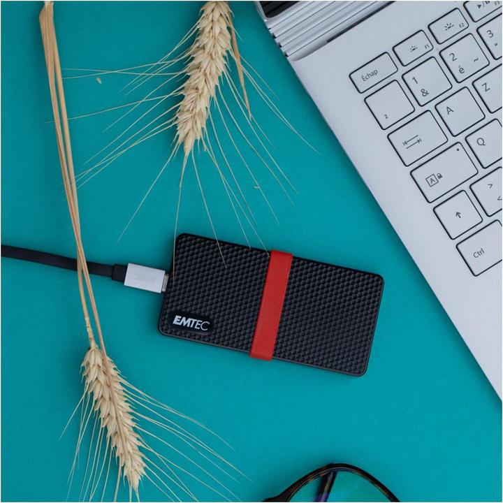 Image du produit Emtec X200 Portable SSD Power Plus (1000 Go)