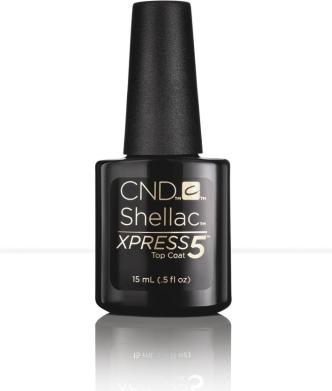 Actual product image CND Xpress5 (Transparent, Top coat)