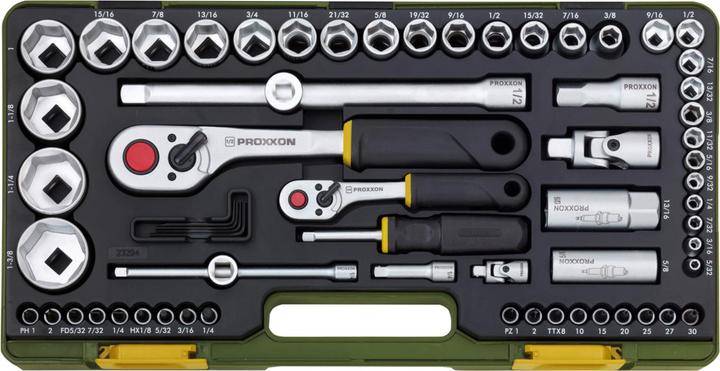 Image du produit Proxxon Jeu de clés à douille (1 3/8", 5/32", 1/2")