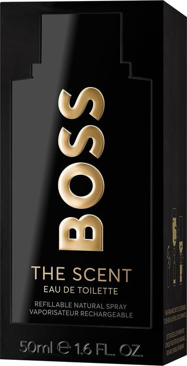 Actual product image Hugo Boss Boss The Scent Eau De Toilette for Him Ambery & Woody Fragrance (Eau de toilette, 50 ml)