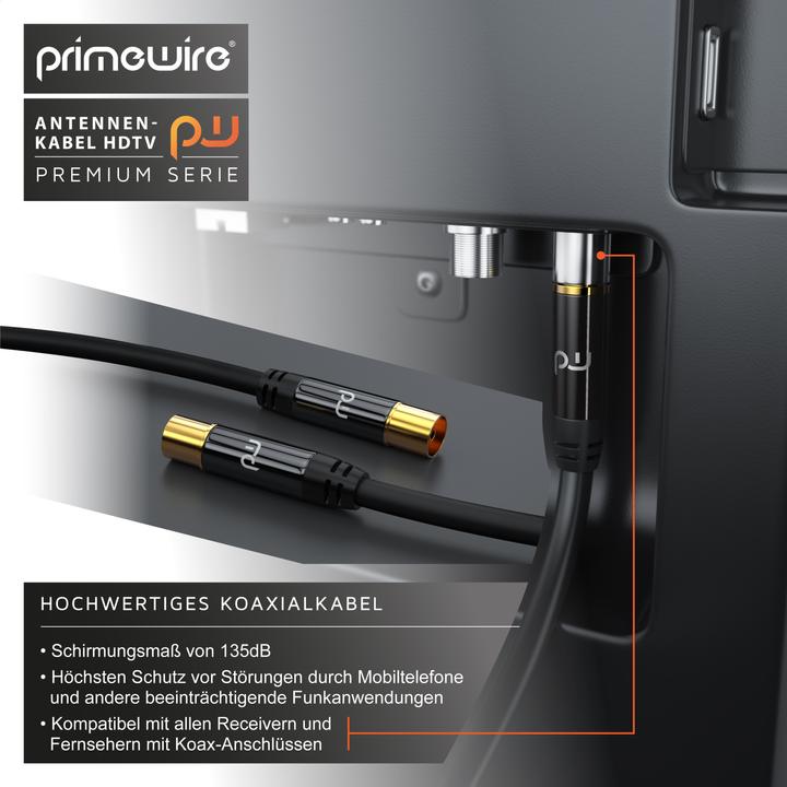 Actual product image Primewire Premium Koaxialkabel (85 dB, Antenna cable)