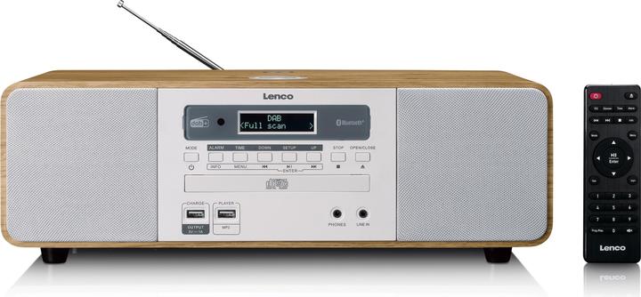 Immagine prodotto Lenco DAR-251WDWH (DAB, FM, Bluetooth)
