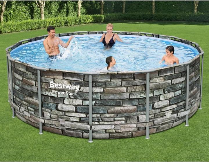 Actual product image Diverse Hardware Bestway Power Steel Swimming Pool 427x122 cm (427 x 122 cm)
