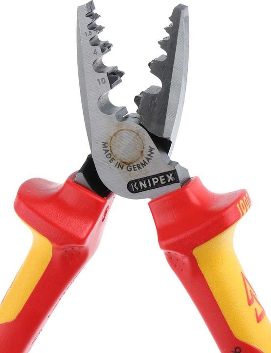Immagine prodotto Knipex Pinza per serrare terminali a bussola (180 mm)