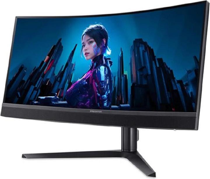 Actual product image Acer Predator X34 (X34V3bmiiphuzx) 34.0" WQHD MiniLED Curved 86.4 cm (34.0 inch), 180Hz, HDR1000, 2x (3440 x 1440 pixels, 34")