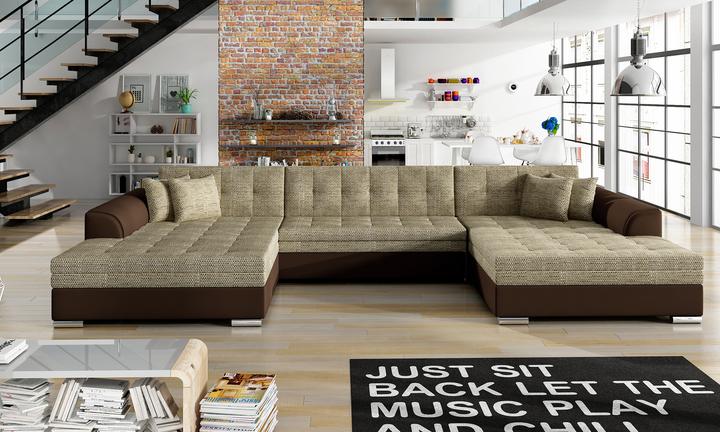 Produktbild ELTAP Vento (Wohnlandschaft, 5-Sitzer, Bettsofa)