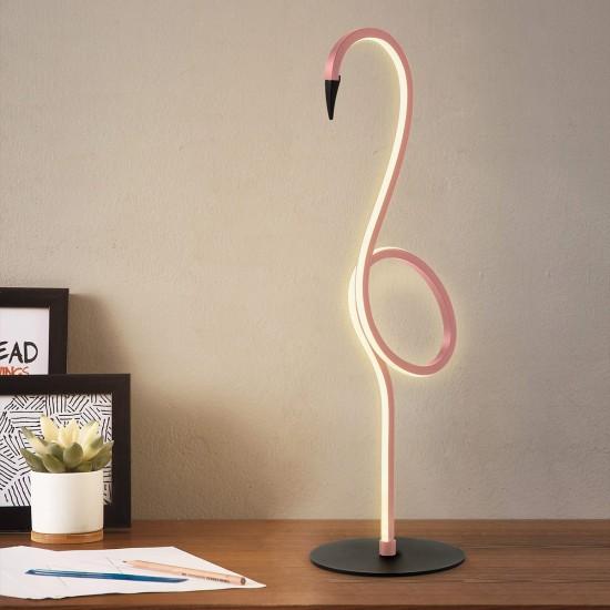 Productafbeelding Elstead Lighting Elstead Flamingo LED tafellamp Roze 6W warm wit FLAMINGO-TL-PNK (420 lm)