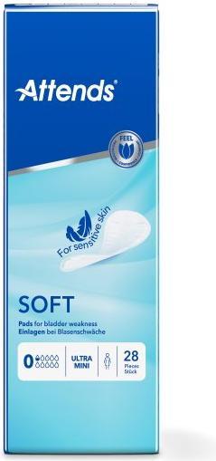 Produktbild Attends Soft 0 Ultra mini Einlagen (28 x, Mini)