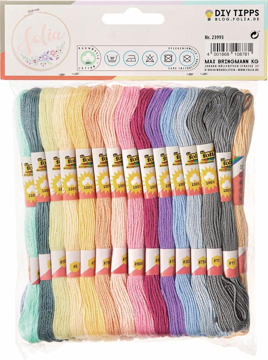 Image du produit Folia Fil de broderie (8 m)