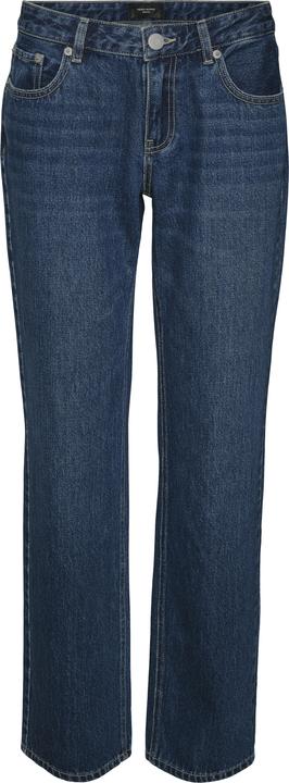 Vero Moda VMPAM Niedrige Taille Gerade geschnitten Jeans Straight-Fit (W29/L32)