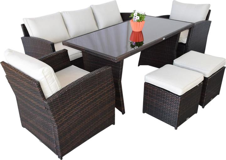 Image du produit Jet-Line Meuble de jardin Lounge Havanna brun
