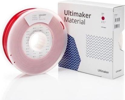 Actual product image Ultimaker PETG - Red - 2.85mm (PETG, 2.85 mm, 750 g, Red)