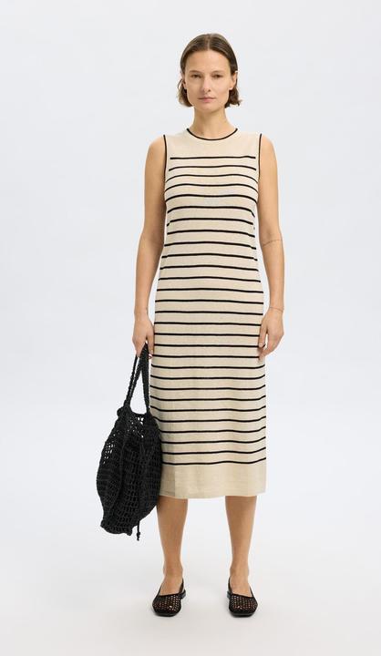 Produktbild Selected Femme Leinenmix Maxikleid (L)