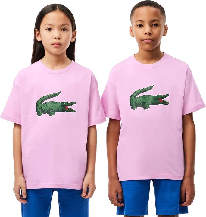 Actual product image Lacoste Childrens/Kids Graphic Print Cotton T-Shirt (98)