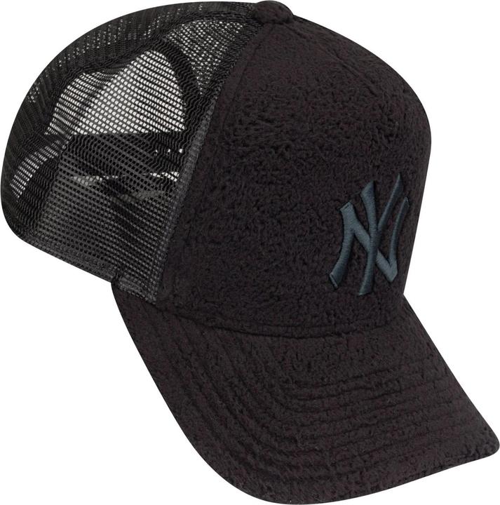 Produktbild New Era A-Frame Trucker Sherpa Cap - Borg Ny Yankees Schwarz (One Size)