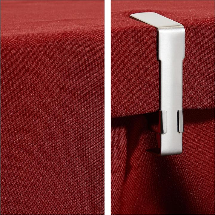 Actual product image Relaxdays 5x tablecloth clips (5 x 1.5 x 7.5 cm)
